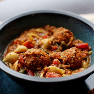 Vegan Meatball Soup Recipe